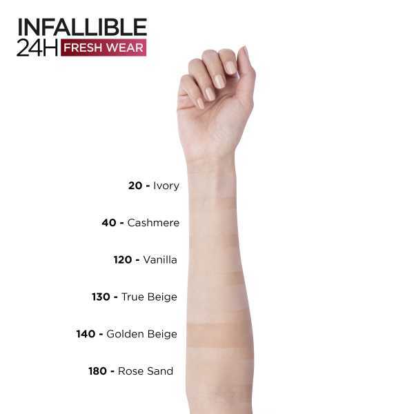 L'Oréal Paris Infallible 24H Foundation Powder 20 Ivory