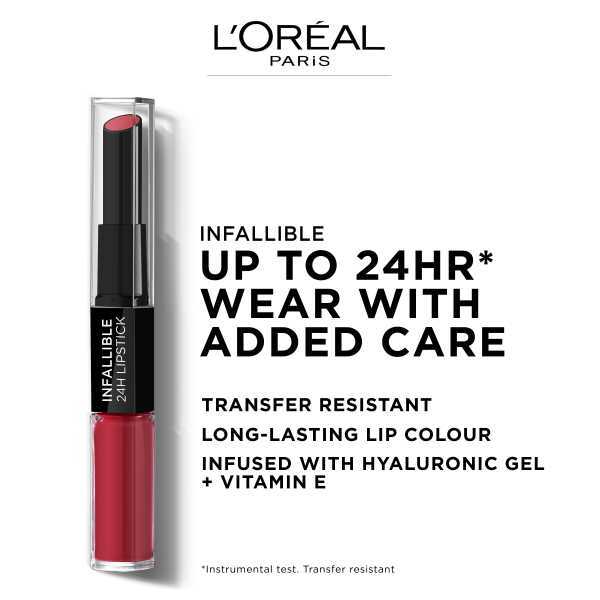 L'Oréal Paris Longwear 2 Step Lipstick 801 Toujours Toffee