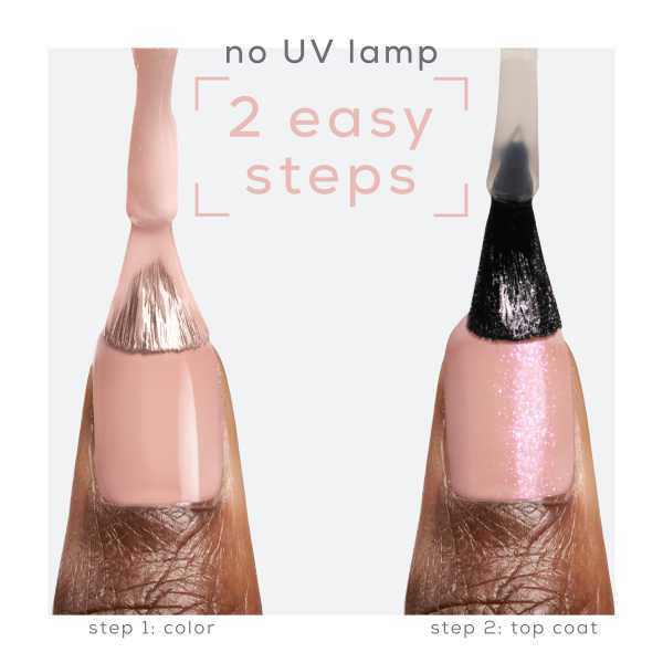 Essie Gel Couture Gel-Like Polish Blushed Metal Top Coat