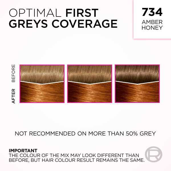 L'Oréal Casting Crème Gloss 734 Amber Honey Hair Dye