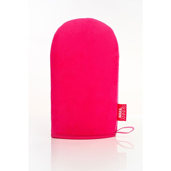 Skin & Tan Pink Velvet Tanning Mitt