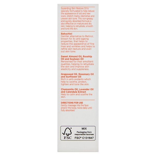 Skin Restore Face and Body Oil 60ml