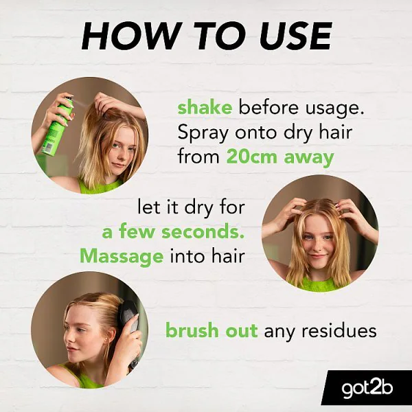 got2b Fresh It Up Extra Fresh Dry Shampoo 200ml