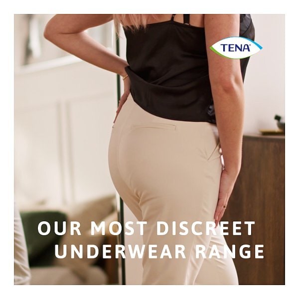 Tena Silhouette Pants Plus Medium 9Pk Black