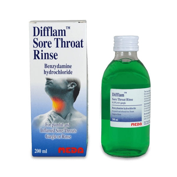 Difflam Sore Throat Rinse 200ml