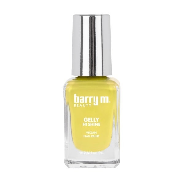 Barry M Gelly Hi Shine Nail Paint - Yellow