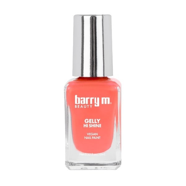 Barry M Gelly Hi Shine Nail Paint - Peach Spritz