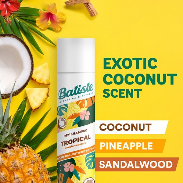 Batiste Dry Shampoo Tropical 200ml