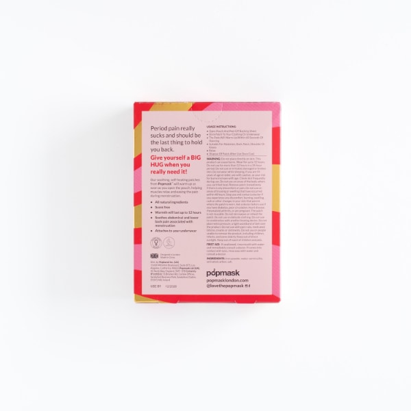 Popmask Big Hug Self Heating Menstrual Cramp Patches (5 Pack)