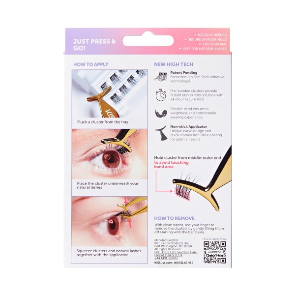 Kiss Impress Falsies Press-On-Lash Kit #01