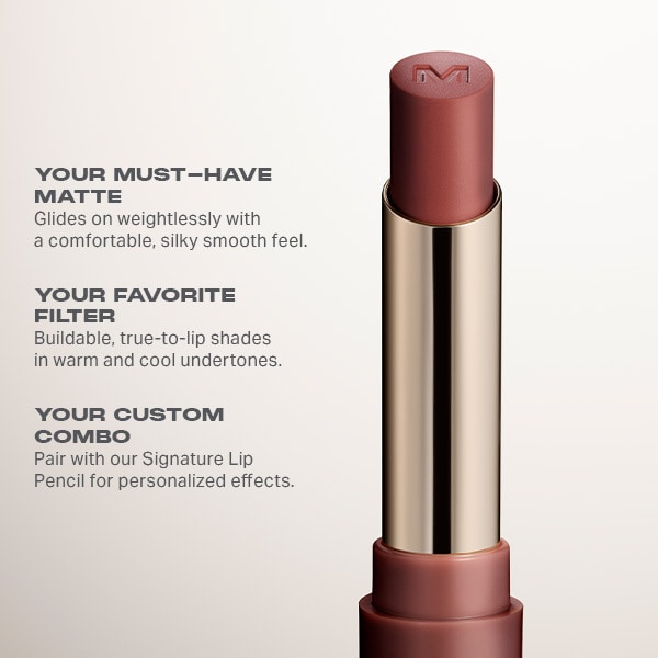 Morphe Lip Filter Hydroplump Soft Matte Lipstick - Dearest