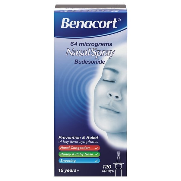 Benacort Hay Fever Nasal Spray 64 Micrograms