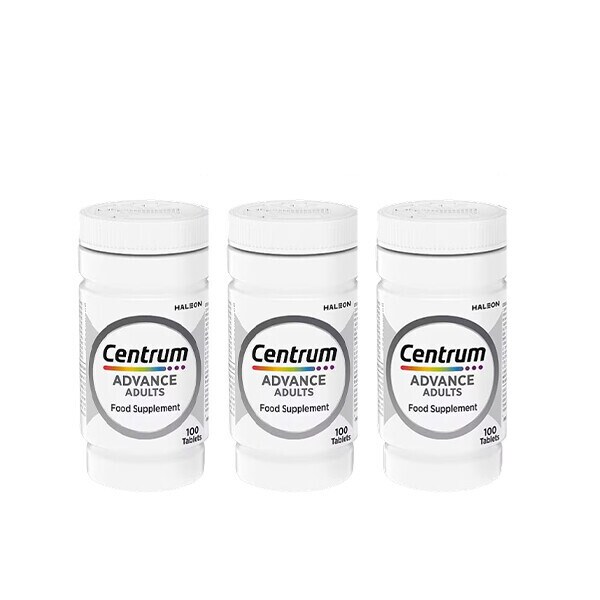 Centrum Advance Multivitamins & Minerals 100 Bundle x3