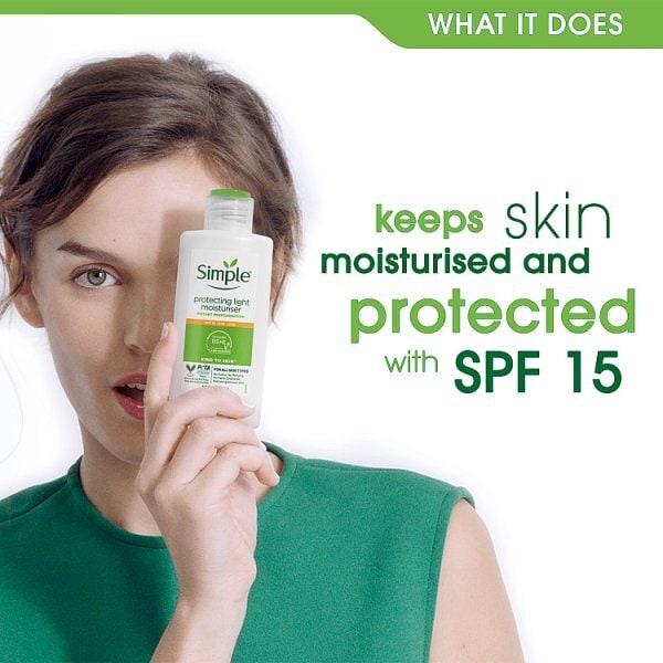 Simple Kind to Skin Protecting Light Moisturiser SPF15 125ml