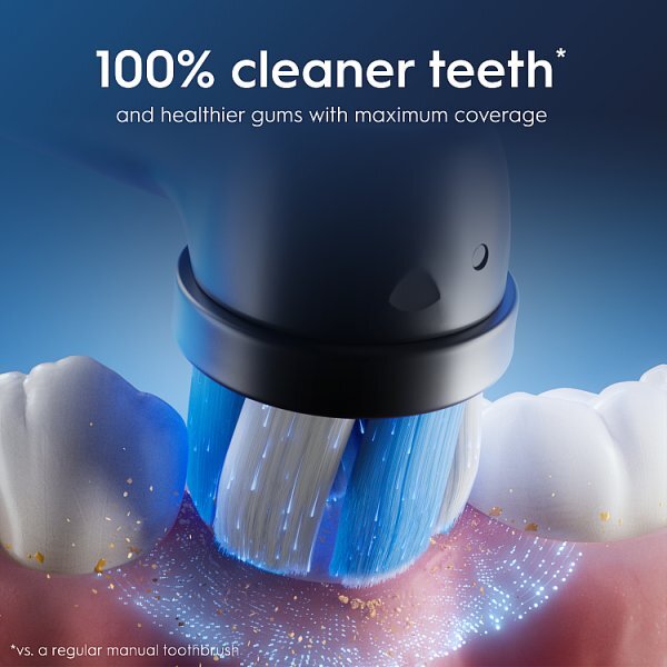 Oral-B iO6 Black Lava Electric Toothbrush + Travel Case