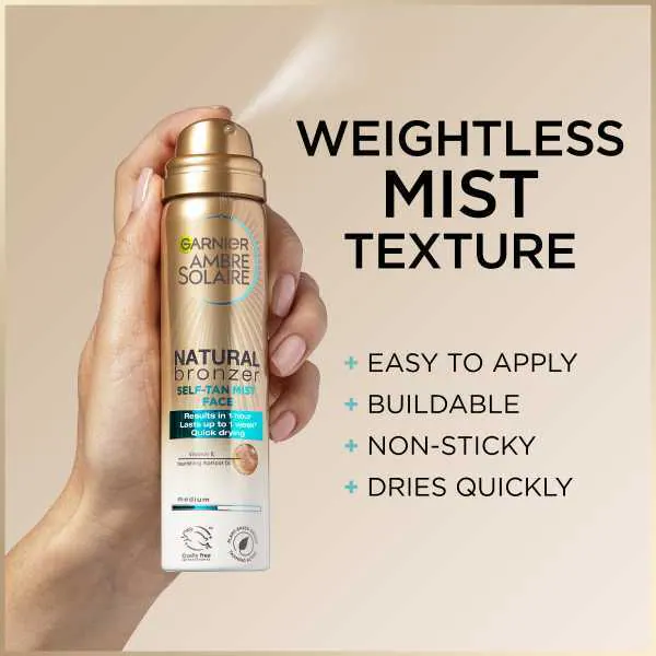 Ambre Solaire No Streaks Bronzer Intense Face Mist 75ml