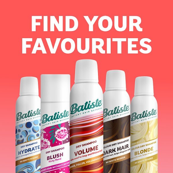 Batiste Instant Hair Refresh Dry Shampoo & Volume 200ml