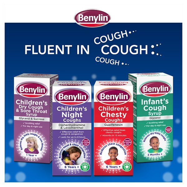 Benylin Children's Chesty Coughs 6+ Years Cough Syrup 125ml