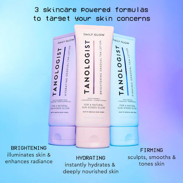 Tanologist Hydrating Daily Glow Body Lotion- Light To Medium 250ml