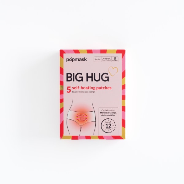 Popmask Big Hug Self Heating Menstrual Cramp Patches (5 Pack)