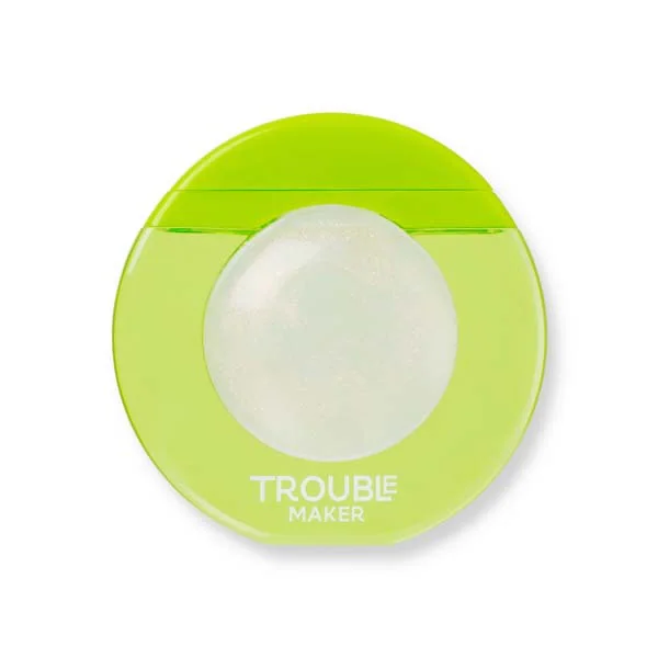 Trouble Maker Bubble Trouble Lip Gloss Elijah Green Clear
