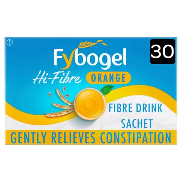 Fybogel Hi Fibre Orange Constipation Relief 30 Sachets