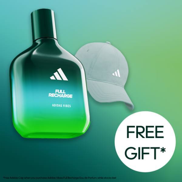 adidas Vibes Full Recharge Eau de Parfum, For All, 100ml