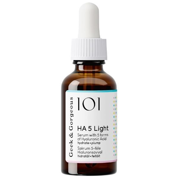 Geek & Gorgoeus 101 Ha 5 Light Hyaluronic Acid Serum 30ml