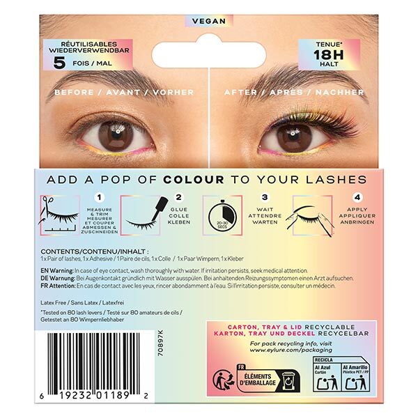 Eylure Pride Lash - Rainbow Burst