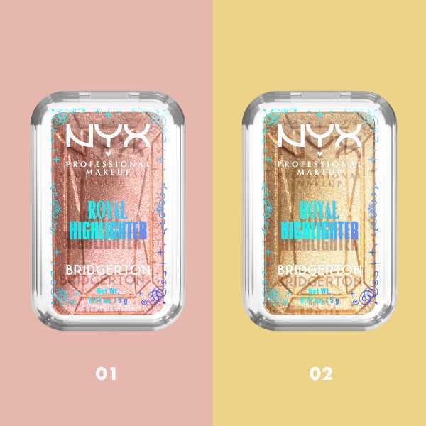 Nyx Professional Makeup X Bridgerton Royal Highlighter Peach