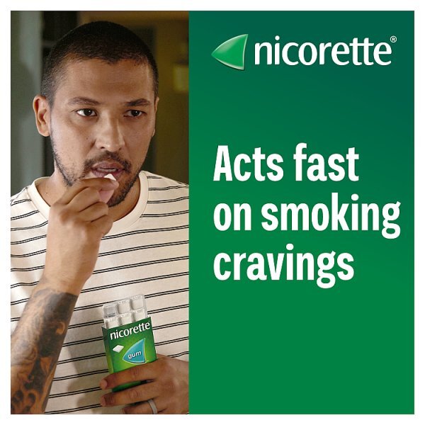 Nicorette Original 4mg Nicotine Gum 210s (Stop Smoking)