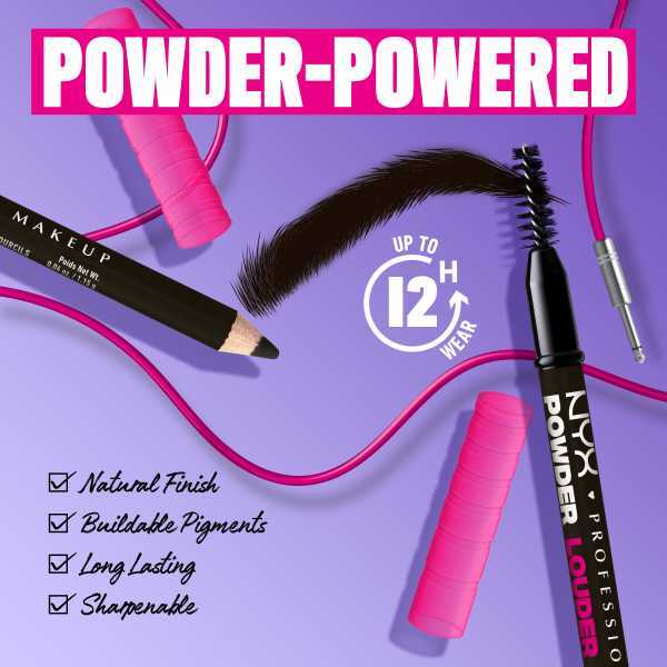 NYX Professional Makeup Powder Louder Brow Pencil 09