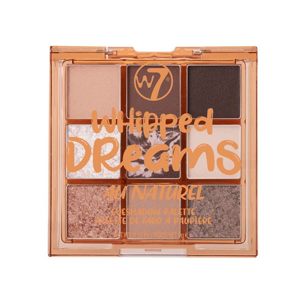 W7 Whipped Dreams Eyeshadow Palette 9G - Au Naturel