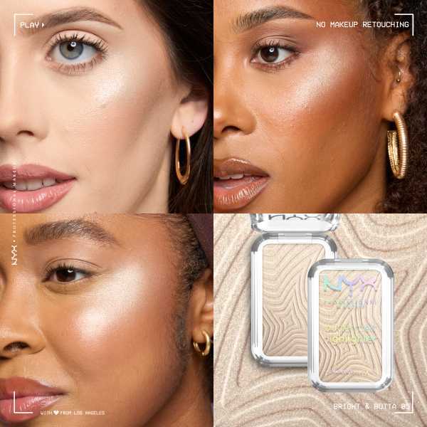 NYX Professional Makeup Buttermelt Highlighter Bright Butta