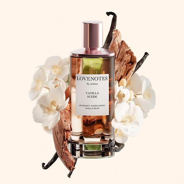 Lovenotes By Ariana Grande Vanilla Suede EDP 30ML with Exclusive Sleeve