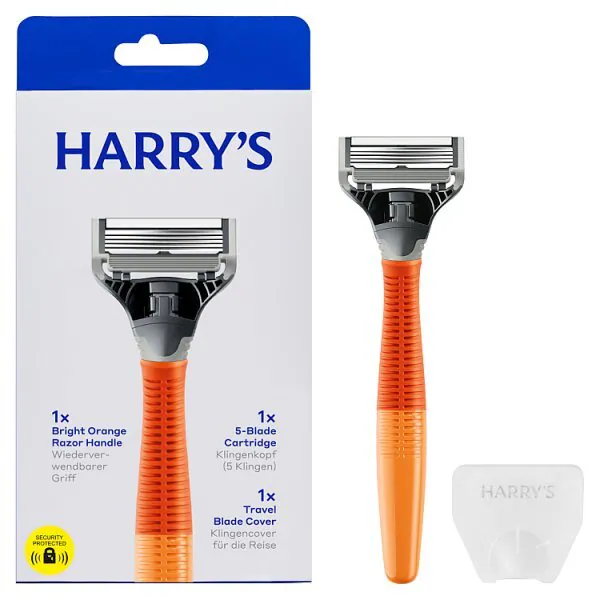 Harry's Truman Razor + Blade - Bright Orange