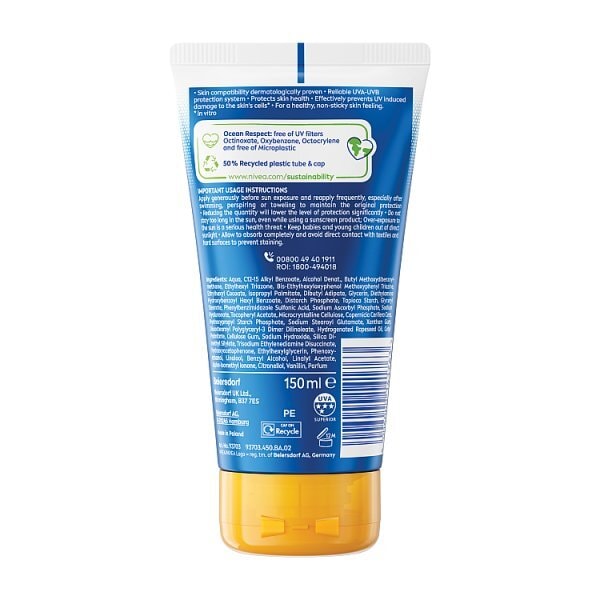 NIVEA SUN Protect & Moisture Sun Cream SPF50+ 150ml