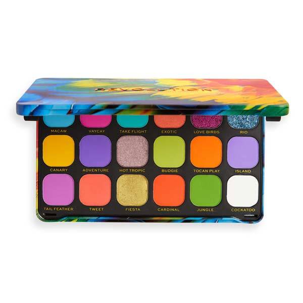 Revolution Forever Flawless Eye Shadow Palette Birds of Paradise