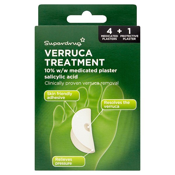 Superdrug Verruca Treatment Salicylic Acid 10% w/w