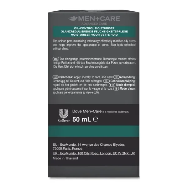 Dove Men+Care Oil-Control Moisturiser 50 ml