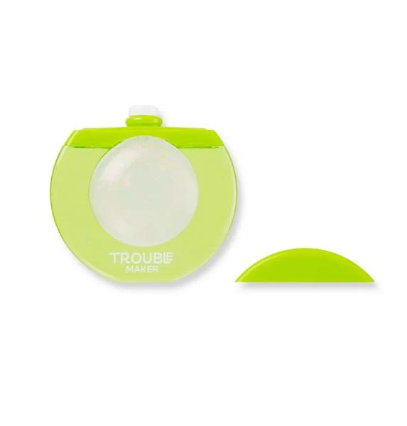 Trouble Maker Bubble Trouble Lip Gloss Elijah Green Clear
