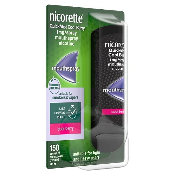 Nicorette® QuickMist Berry 1mg Mouthspray (Stop Smoking)