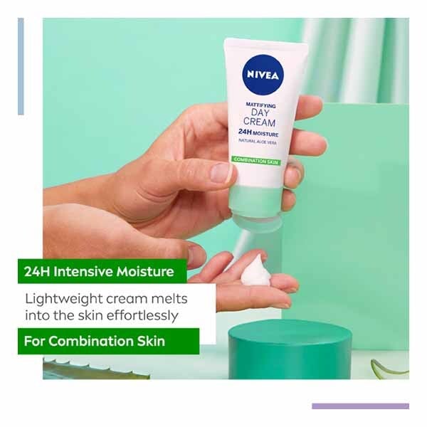 NIVEA Mattifying 24H Day Cream for Combination Skin 50ml