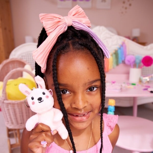Fantasy Keychain Plush Bunny