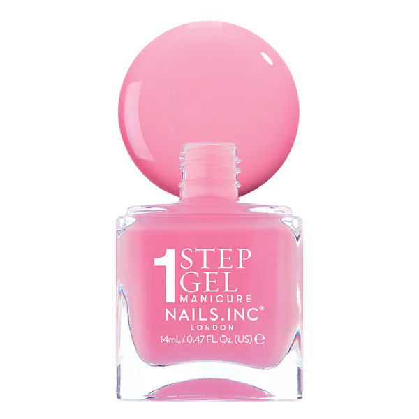 Nails.INC Its Topless Miley Candy Pink Polish 14ml