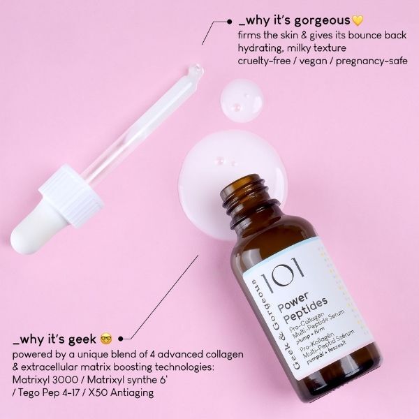 Geek & Gorgeous 101 Power Peptides Pro-Collagen Serum 30ml