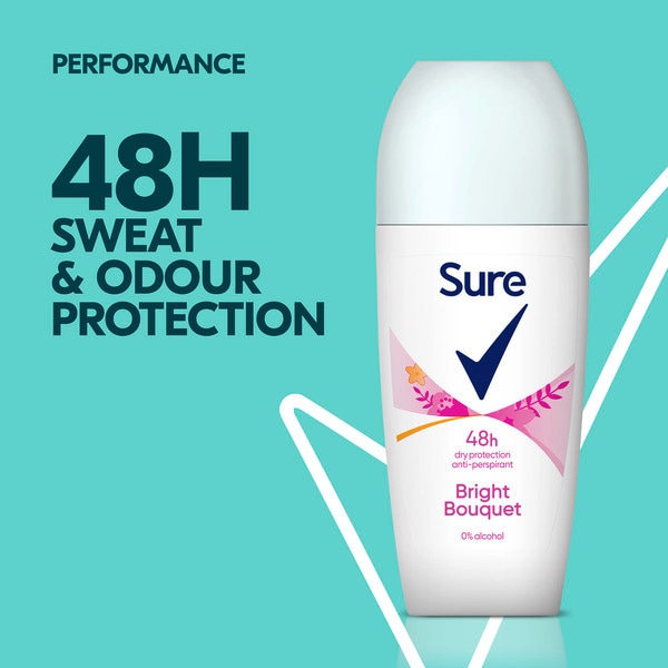 Sure Bright Bouquet Anti-Perspirant Roll On 50 ml