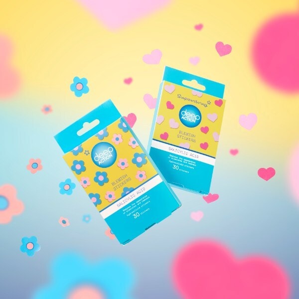 Deep Action Flower Salicylic Acid Blemish Patches