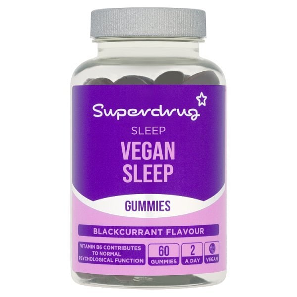 Superdrug Sleep Vegan Gummies 60s