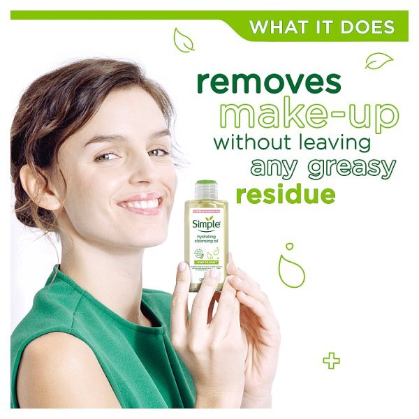 Simple Kind to Skin Hydrating Facial Cleansing Oil 125 ml